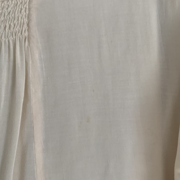 Anthropologie Gathered Sleeve Button Detail Blouse - Picture 9 of 11